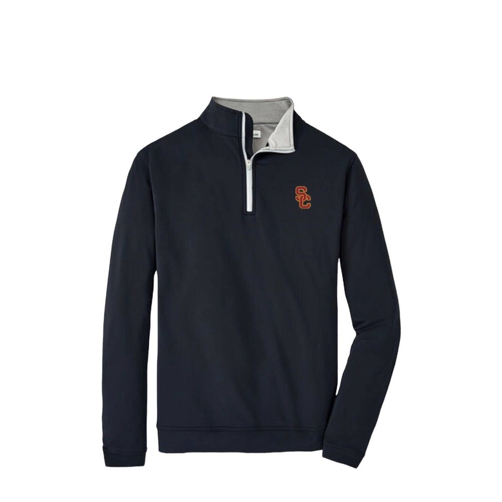 Peter Millar Southern California Interlocking SC Perth Performance Quarter-Zip L